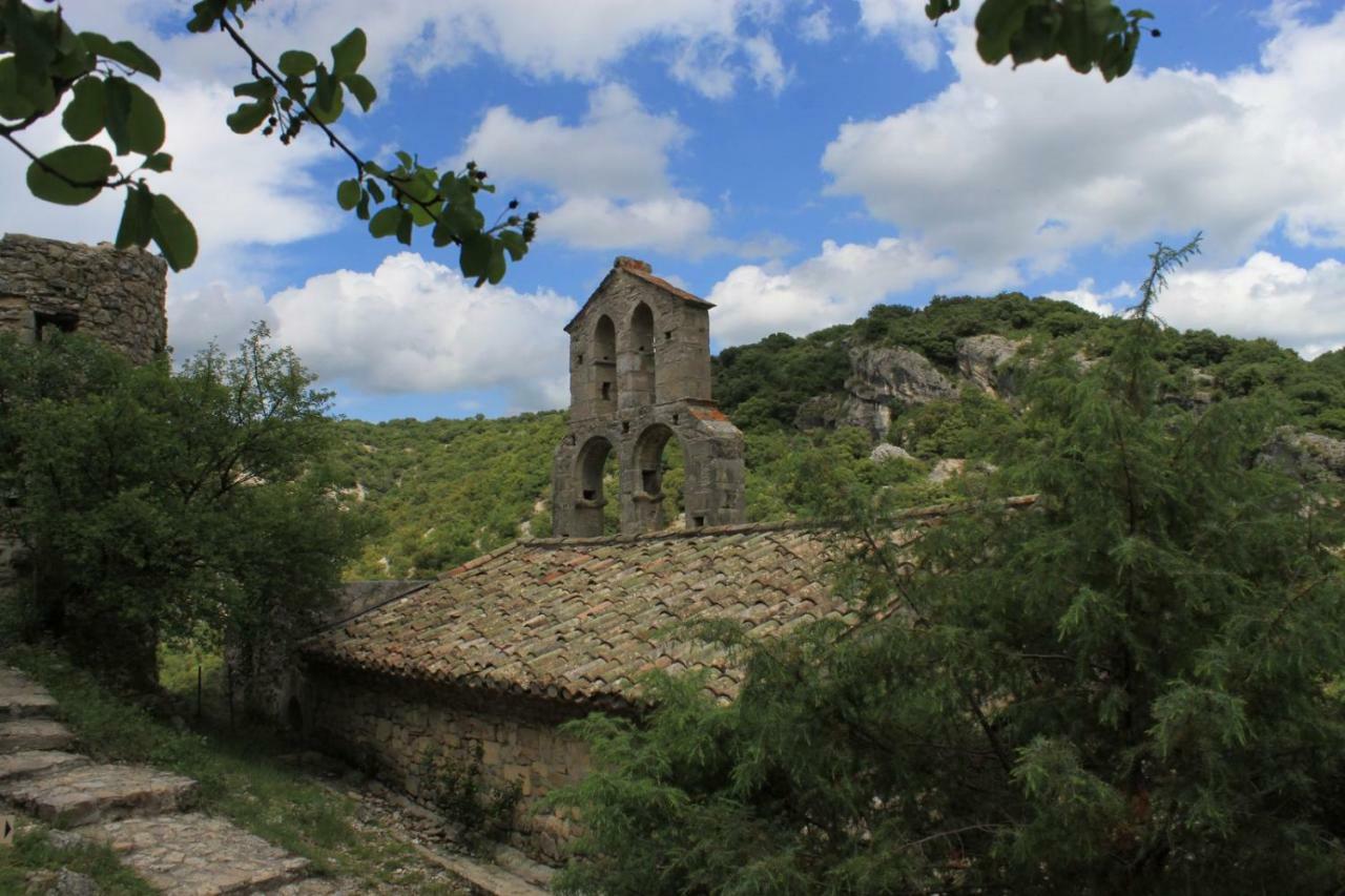 Mas Des Falaises Saint Alban Auriolles Bagian luar foto
