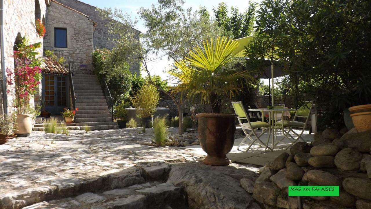 Mas Des Falaises Saint Alban Auriolles Bagian luar foto